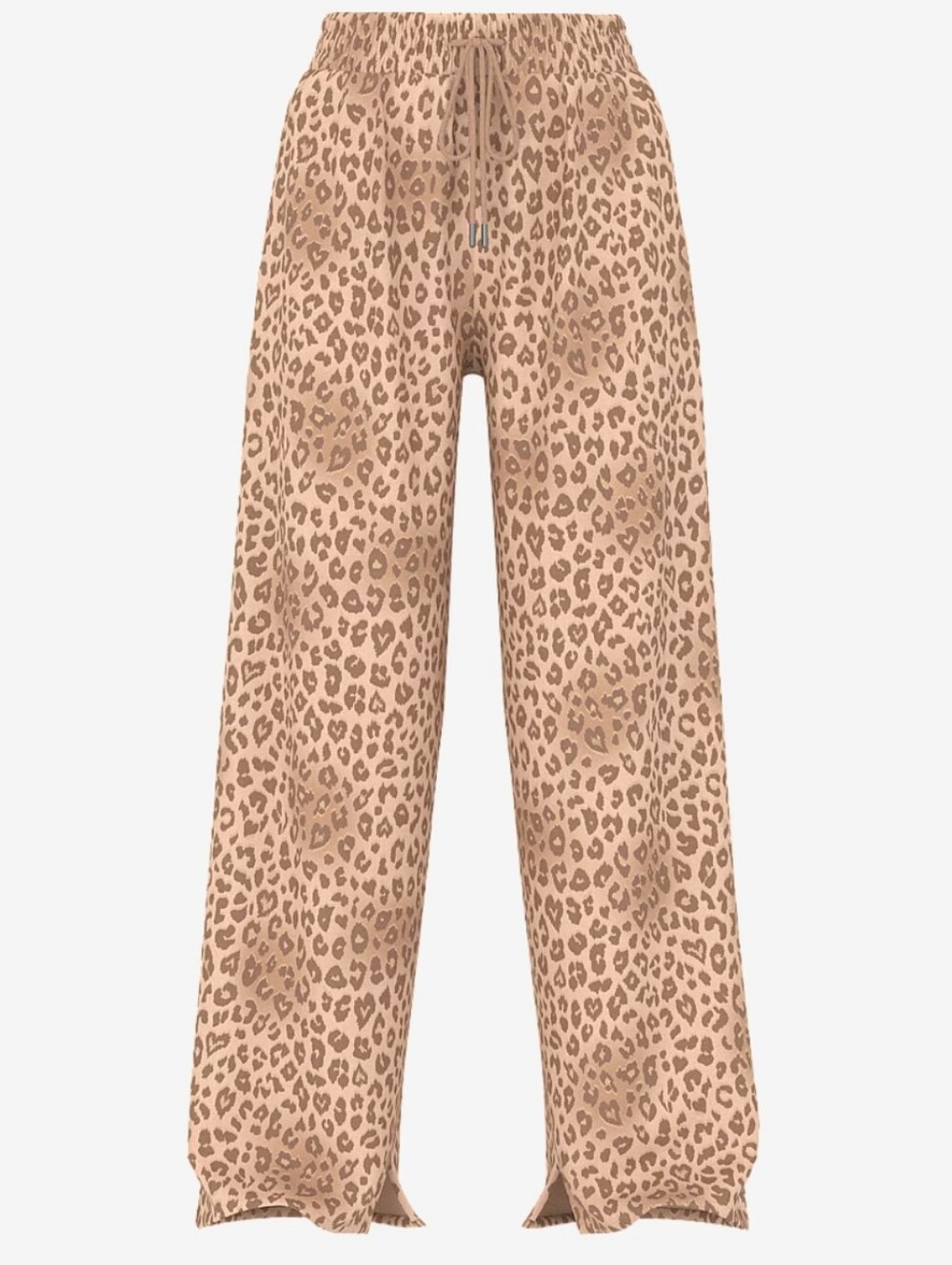 VS PINK Campus Fleece  Wide-Leg Split-Hem Sweatpants SZ Small NWT